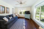 In the Living Room - Imagine Cozying Up for Family Movie Nights on the Comfy Sleeper Sofa
